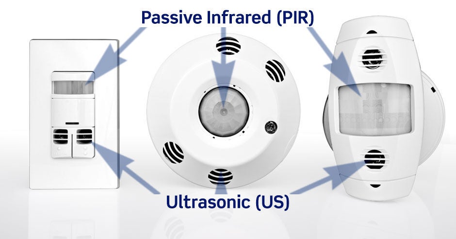 Cómo funciona un sensor de ocupación multitecnología MT o un sensor de desocupación